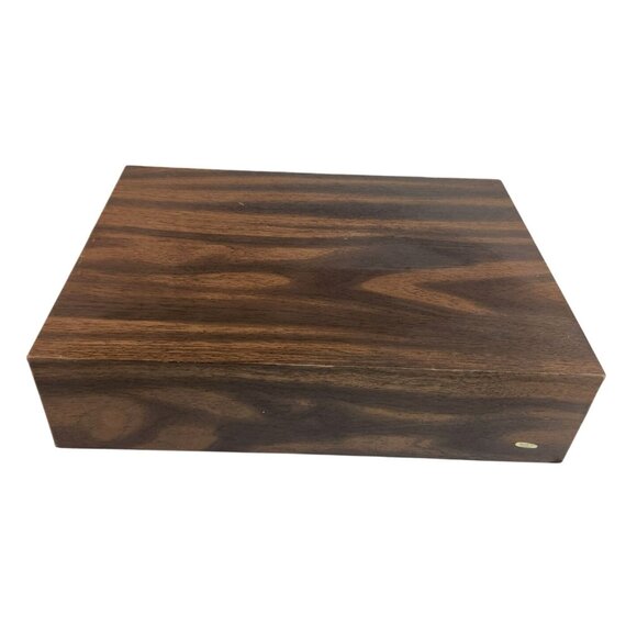 Vintage Wooden Cassette Storage Organizer With 3 Drawers Holds 42 tapes - Picture 8 of 16